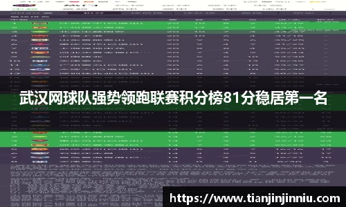 武汉网球队强势领跑联赛积分榜81分稳居第一名